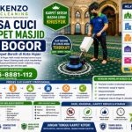Jasa Cuci Karpet Masjid di Bogor, Biar Masjid Tetap Adem Walau Musim Hujan | Kenzo Cleaning