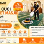 Jasa Cuci Karpet Masjid di Depok Profesional, Bersih dan Nyaman untuk Ibadah | Kenzo Cleaning