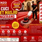 Jasa Cuci Karpet Masjid di Tangerang Profesional dan Bersih Maksimal | Kenzo Cleaning